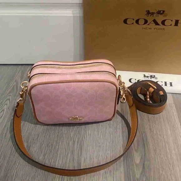Coach Carey Pink Women's Bags - Picture 2 of 2